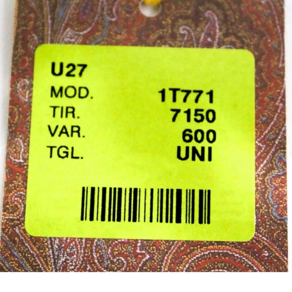 Lost in the 🔥 NIB Etro Milano Silk Scarf/Handkerchief and Tie - Picture 4 of 7